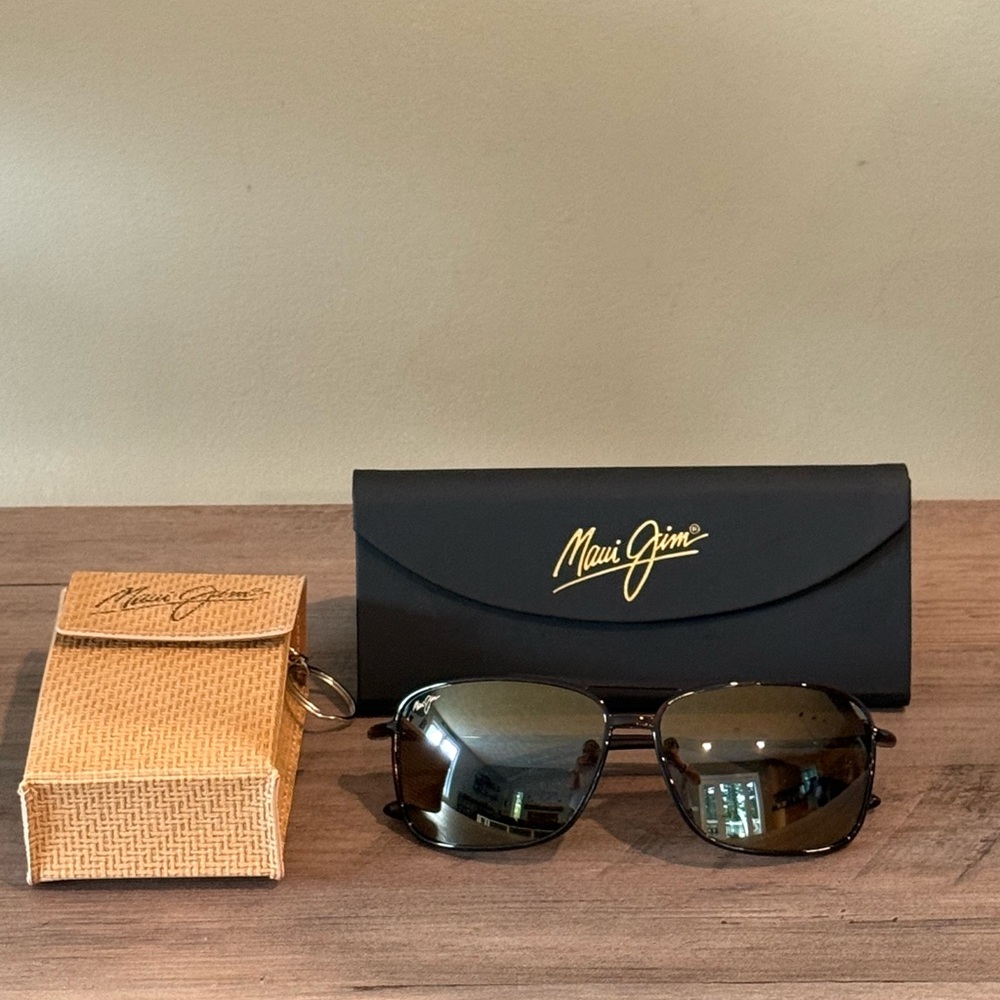 Maui Jim Tortoise Sunglasses with Bronze Lenses